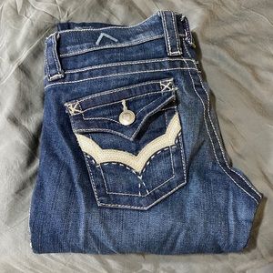 Plastic Jeans Size 25